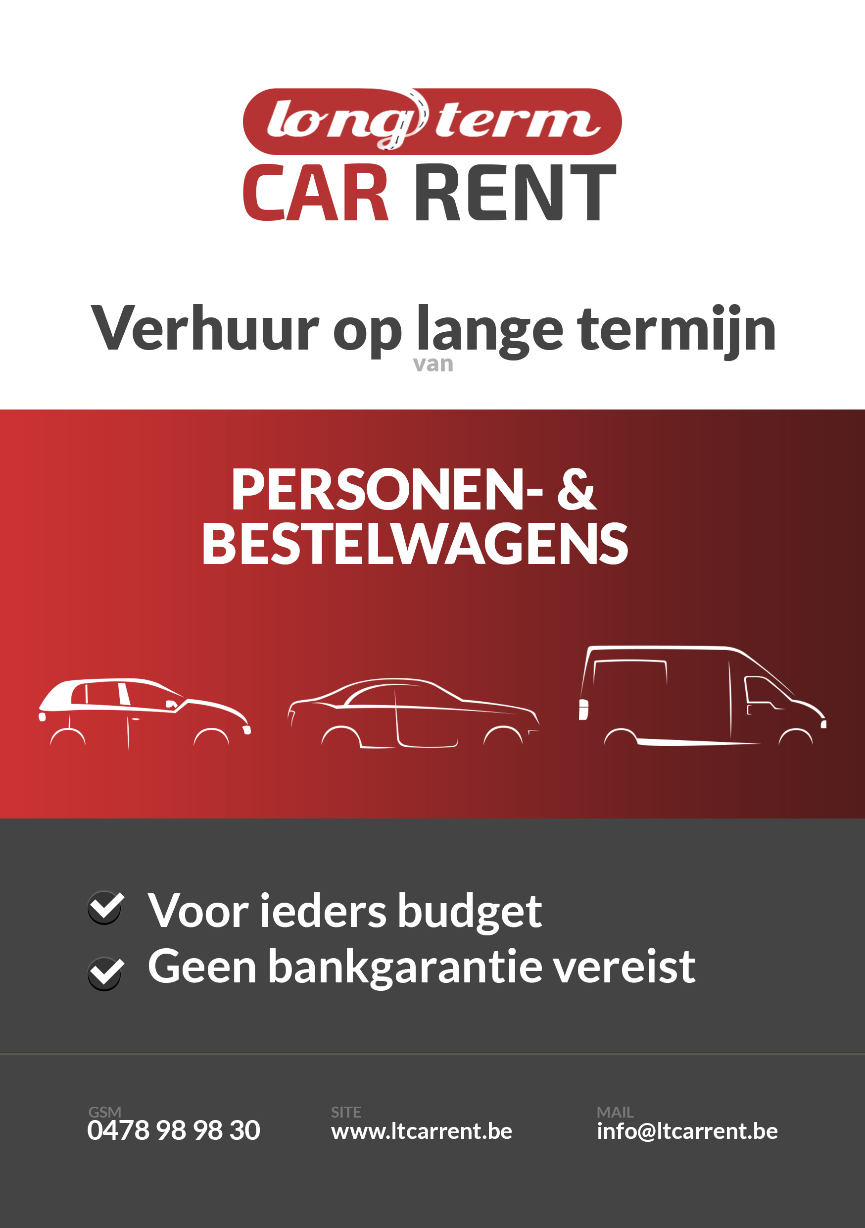 Long term car rent